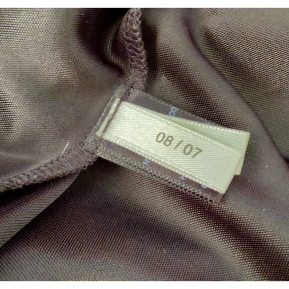 Express Black Babydoll Mini Dress Size Small Spaghetti Straps Y2K Coquette HOCO - Picture 7 of 7